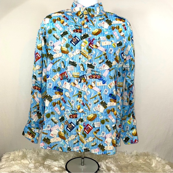 Michael’s 100% Linen Men’s Shirt. Size Medium. NWT. - Picture 1 of 12